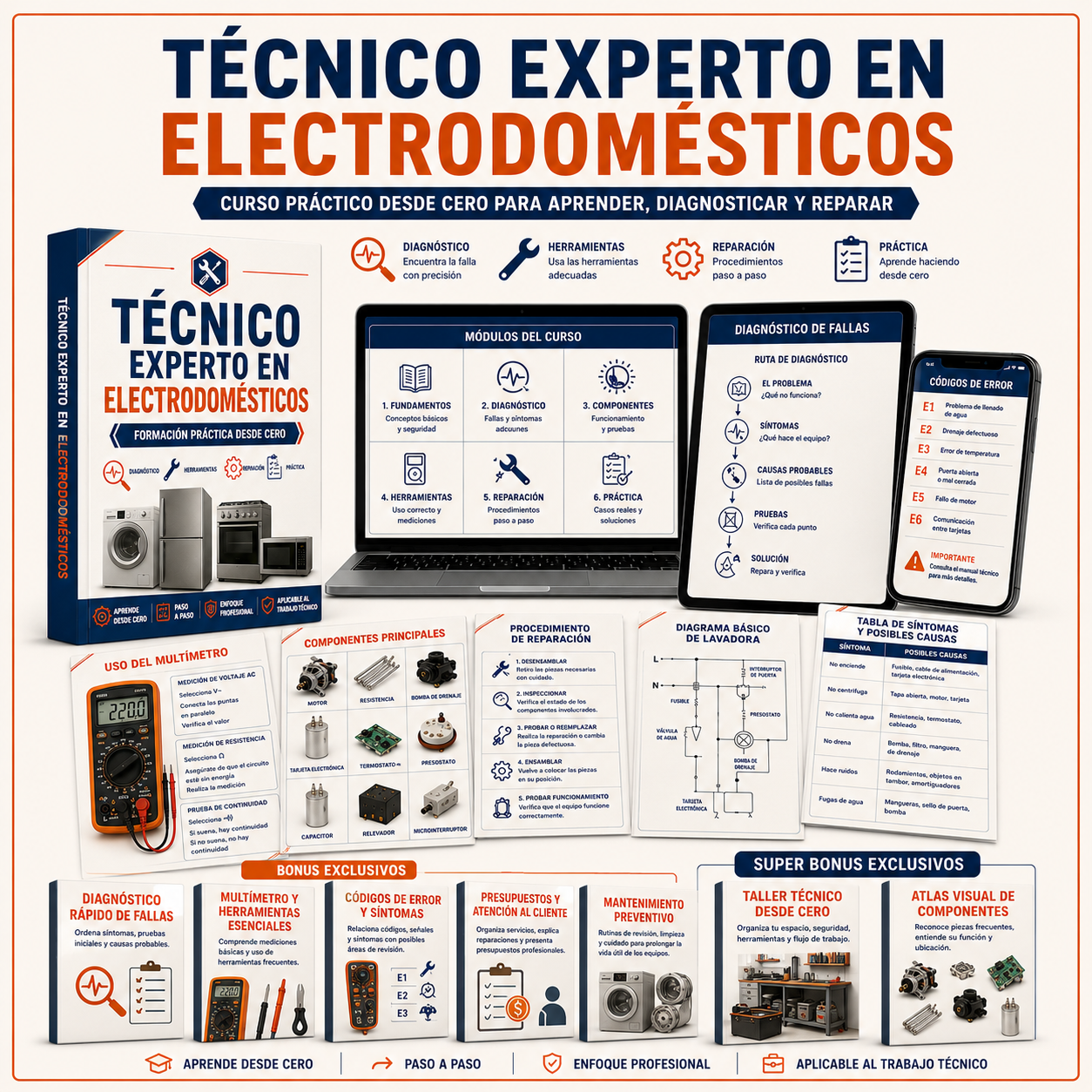 Curso Técnico Experto en Electrodomésticos